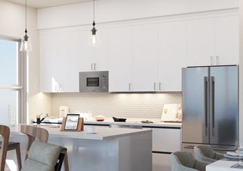 Under Cabinetry Lights at The Shoreham, St. Louis Park, MN